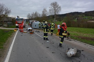 Feuerwehr Schwerer Verkehrsunfall 2025 (116)
